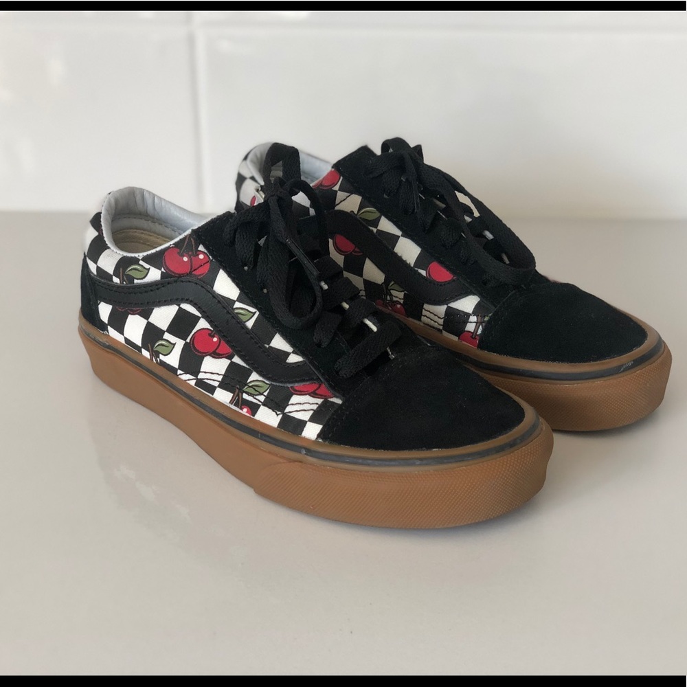 Cherry Checker Oldskool Vans
